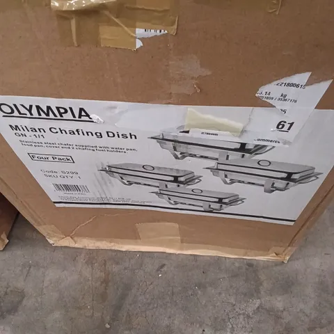BOXED OLYMPIA MILAN CHAFING DISH