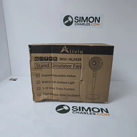 ALIVIO STAND CIRCULATOR FAN HL242R – BOXED