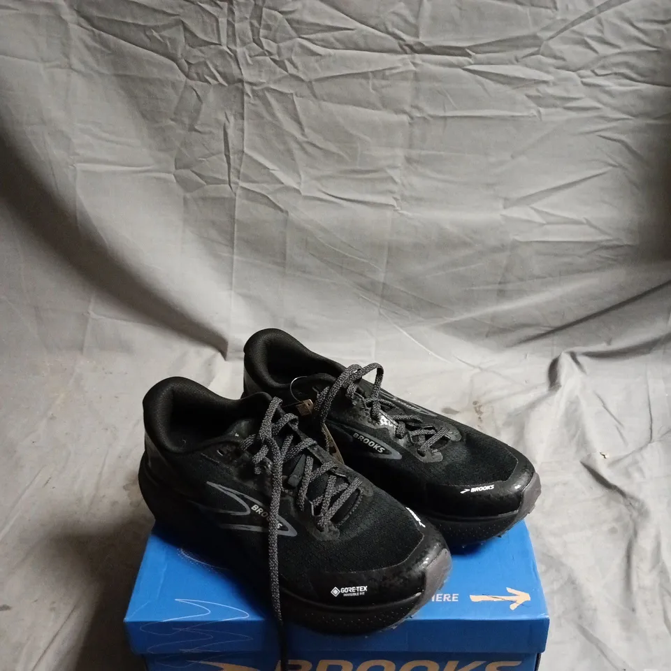 BROOKS DIVIDE 5 GTX WOMEN'S TRAIL RUNNING SHOES – BLACK, UK 6.5 (EU 40)