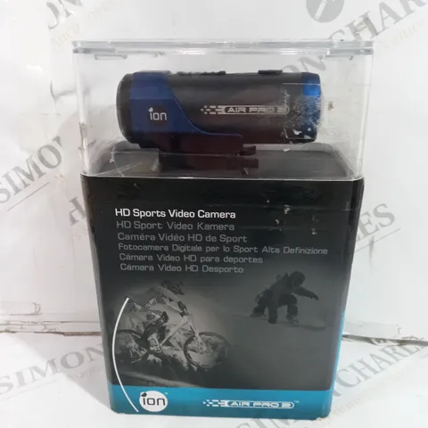 BOXED ION AIR PRO 2HD SPORTS VIDEO CAMERA