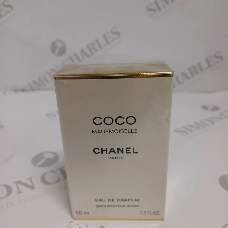BOXED AND SEALED CHANEL COCO MADEMOISELLE EAU DE PARFUM 50ML