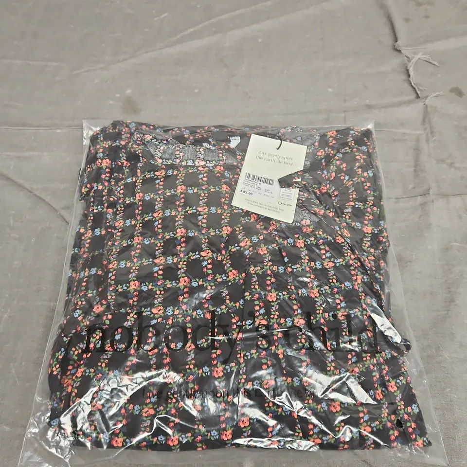 BAGGED NOBODYS CHILD JOANNA MIDI DRESS - SIZE 14