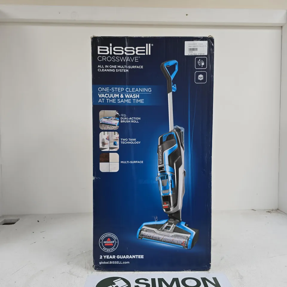 BISSELL CROSSWAVE ALL IN ONE MULTI SURFACE CLEANING SYSTEM