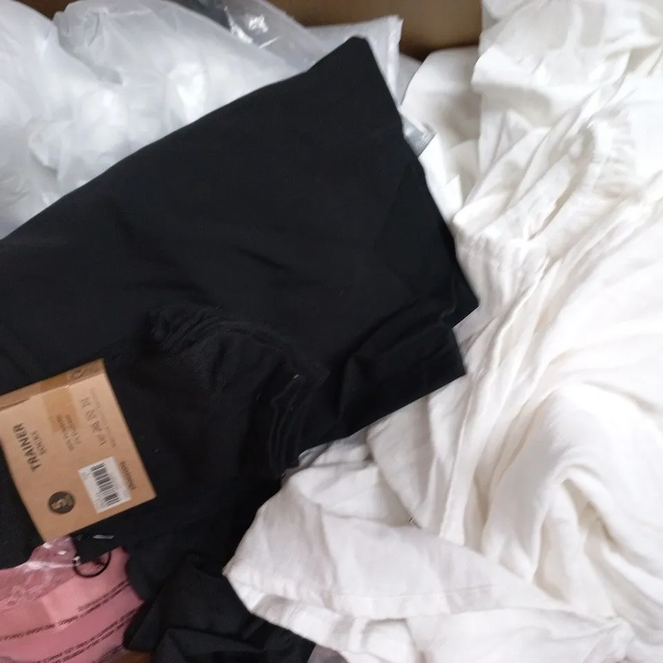 APPROXIMATELY 20 ASSORTED CLOTHING AND FASHION PRODUCTS IN VARIOUS STYLES AND SIZES - COLLECTION ONLY