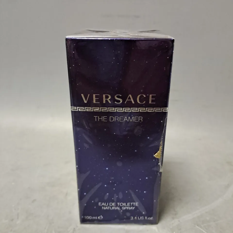 BOXED AND SEALED VERSACE THE DREAMER EAU DE TOILETTE SPRAY 100ML