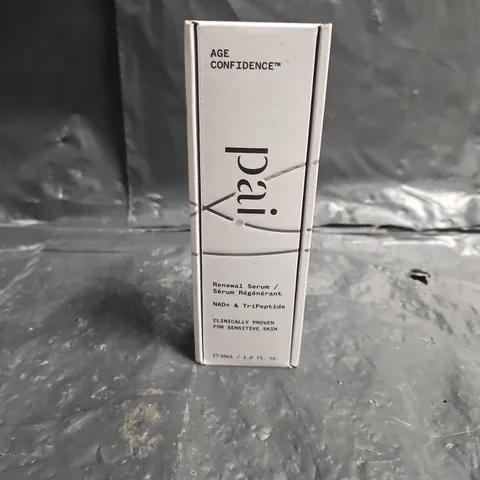 PAI SKINCARE AGE CONFIDENCE RENEWAL SERUM – NAD+ & TRIPEPTIDE - 30ML, SEALED