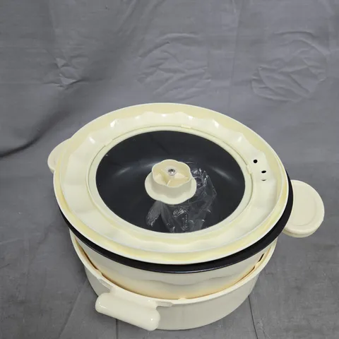 BLISS & BEYOND ELECTRIC HOT POT WITH STEAMER 