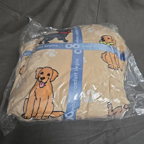 SEALED OODIE ADULT OVERSIZED HOODED BLANKET - DOG