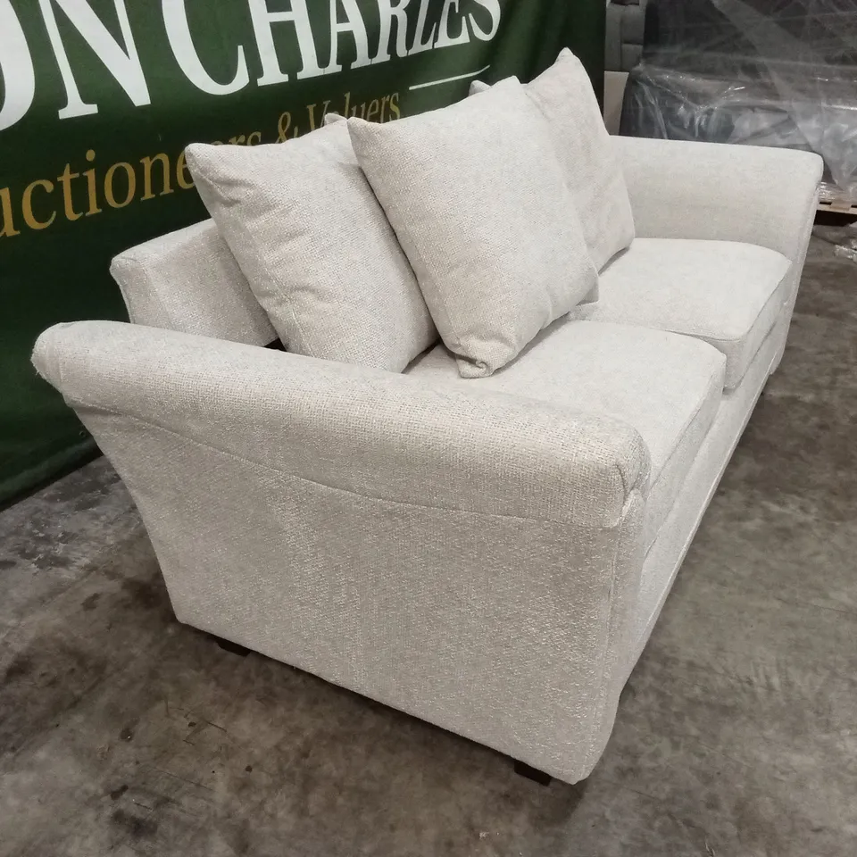 DURY CHUNKY WEAVE 3 SEATER SCATTERBACK SOFA RRP £649