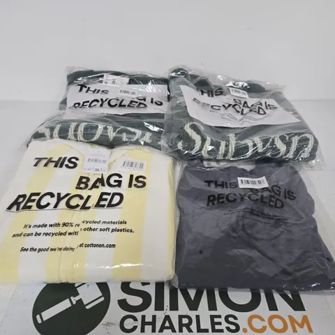 APPROXIMATELY 15 ASSORTED CLOTHING ITEMS IN VARIOUS SIZES, COLOURS & STYLES