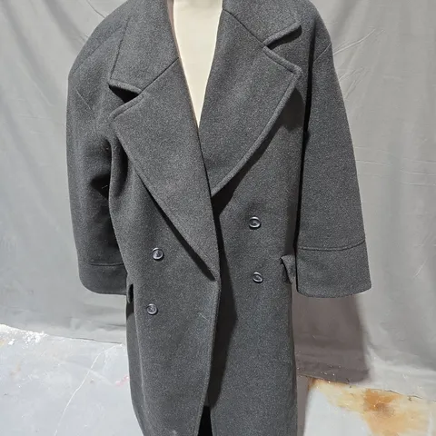 STRADIVARIUS COAT IN DARK GREY SIZE S