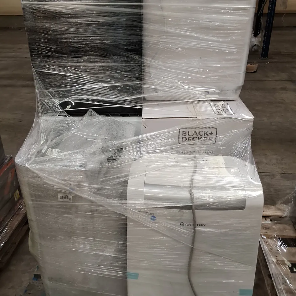 PALLET OF APPROXIMATELY 6 UNPROCESSED RAW RETURN HOUSEHOLD AND ELECTRICAL GOODS TO INCLUDE;