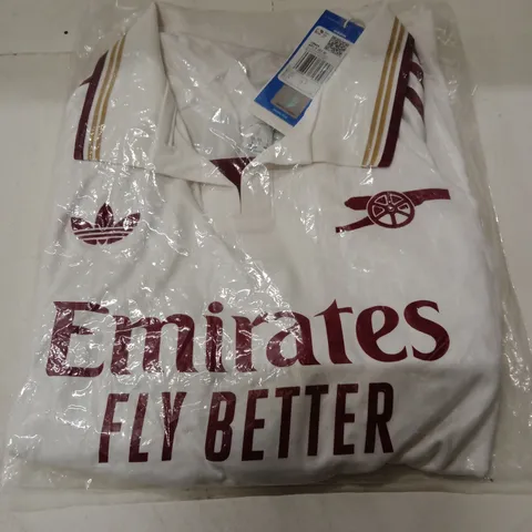 ADIDAS AFC JERSEY – WHITE, UK L (EU L) – JERSEY/FOOTBALL SHIRT