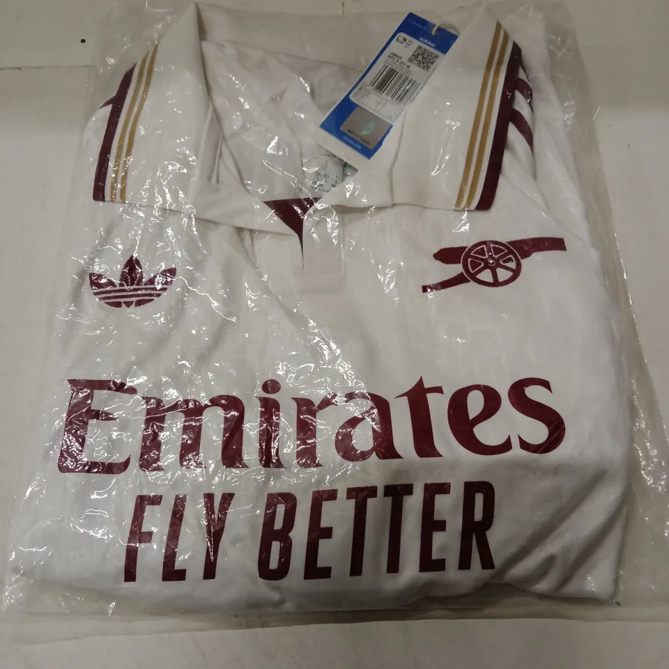 ADIDAS AFC JERSEY – WHITE, UK L (EU L) – JERSEY/FOOTBALL SHIRT