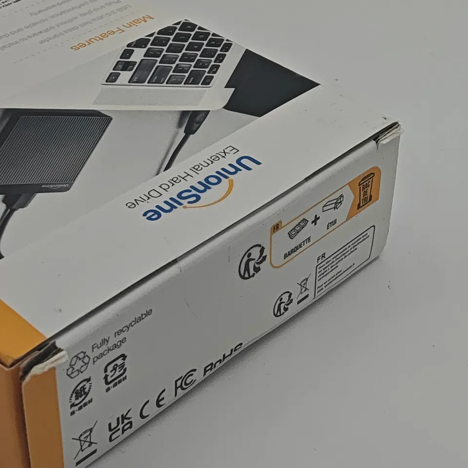 SEALED UNIONSHINE DATA POCKET 500GB EXTERNAL HARD DRIVE