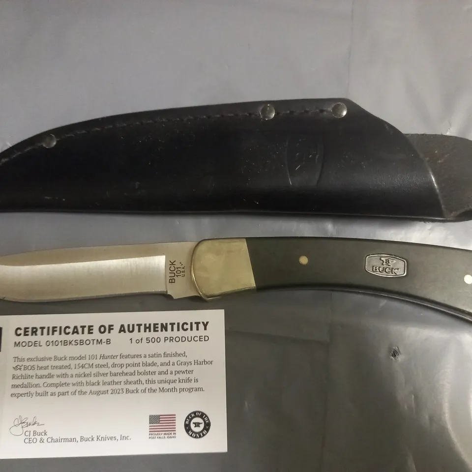 BUCK KNIVES FIXED HUNTER KNIFE