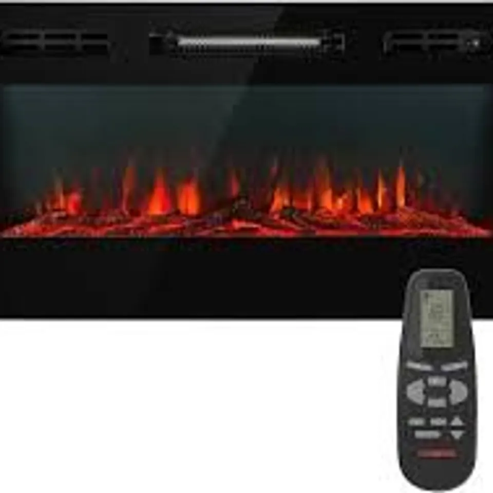 BOXED KLARSTEIN DECORATIVE FIREPLACE WITH LED FLAMES 