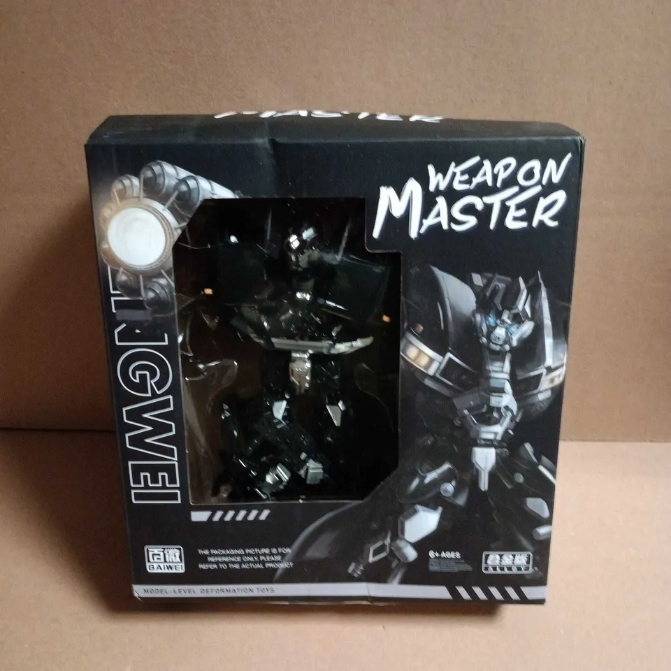TENGWEI WEAPON MASTER MODEL DEFORMATION TOY – BOXED ACTION FIGURE