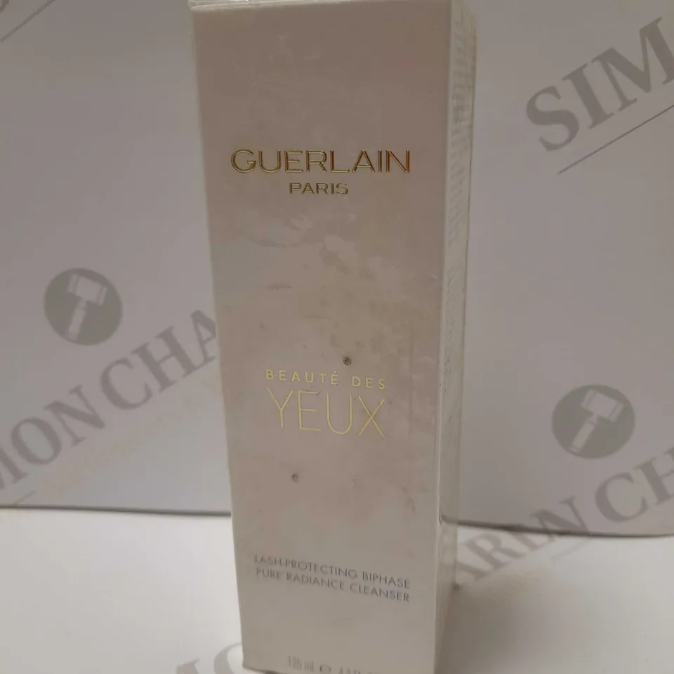GUERLAIN BEAUTÉ DES YEUX LASH-PROTECTING BIPHASE PURE RADIANCE CLEANSER 