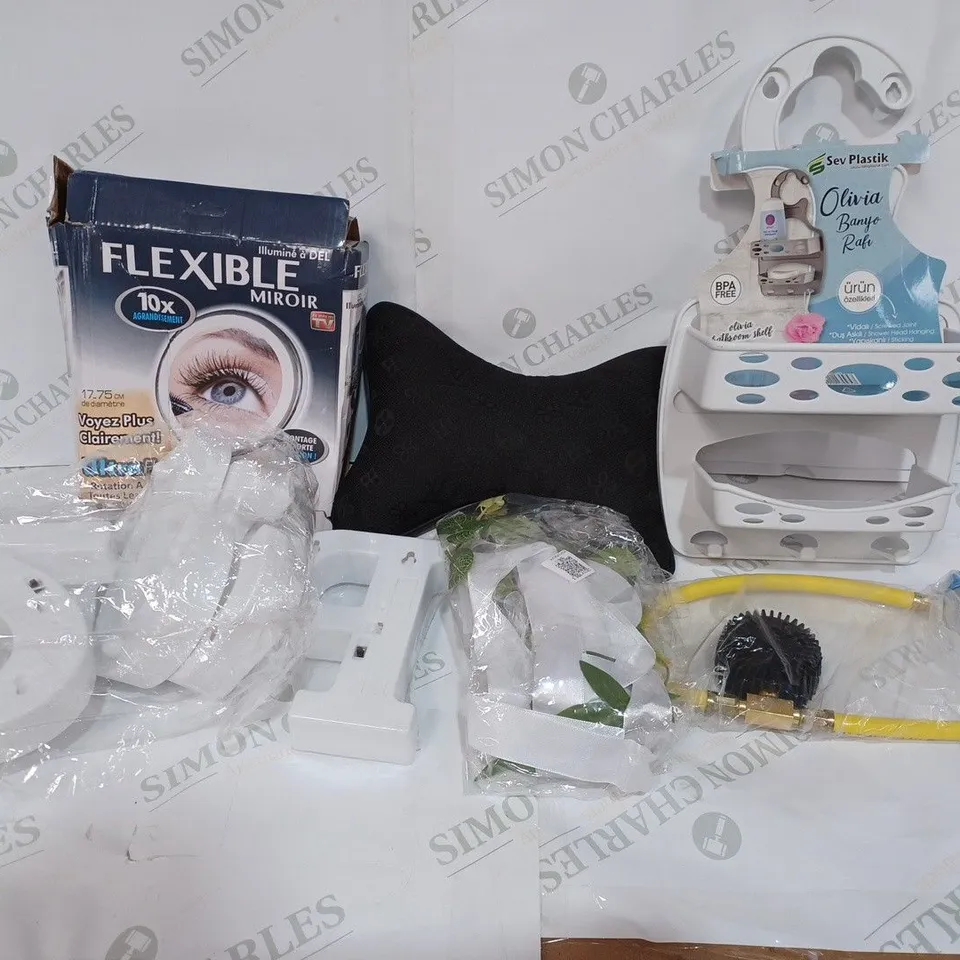 BOX TO CONTAIN APPROX. 20 X ASSORTED HOUSEHOLD PRODUCTS, INCLUDES HOME DÉCOR, PILLOW, FREEZER PACKS ETC