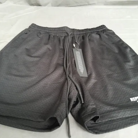 REPRESENT OWNERS CLUB MESH SHORT IN BLACK - LARGE