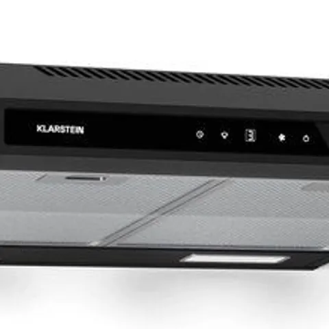 KLARSTEIN PURISTA FORCE EXTRACTOR HOOD - WALL-MOUNTED EXTRACTOR HOOD - 60 CM - 400 M³/H - DUAL 2X60 W MOTORS - LED TOUCH PANEL - LED LIGHTING - CHARCOAL FILTER - CEE C - BLACK