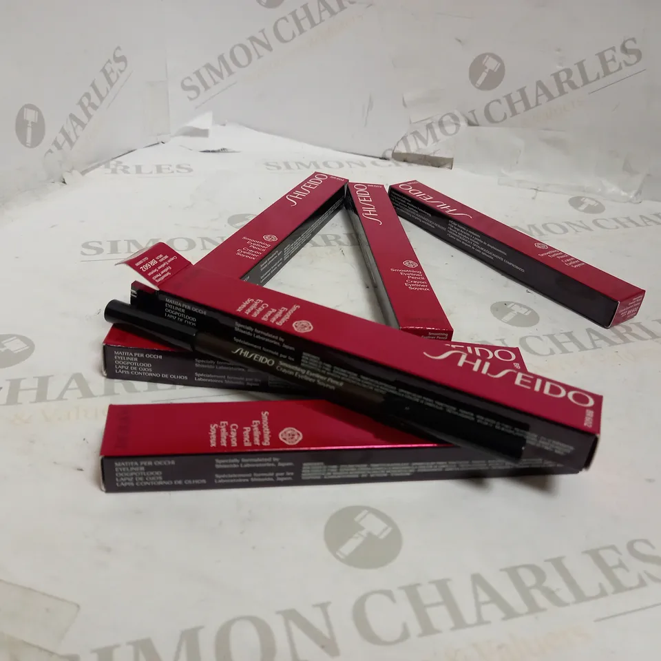 BOXED LOT OF APPROX 6 SHISEIDO EYELINER PENCILS