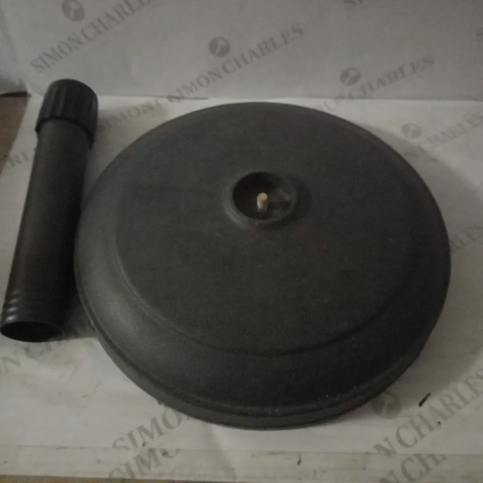 BOXED GREY PARASOL BASE 13KG