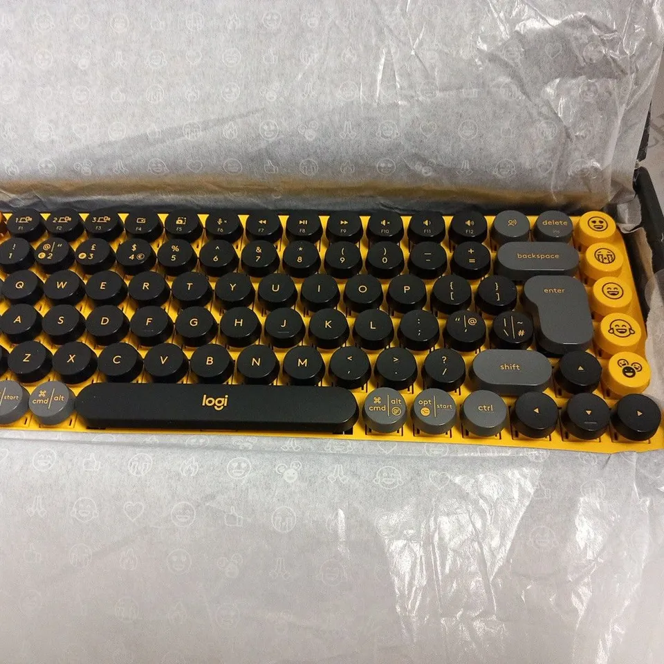 BOXED LOGITECH POP KEYS MECHANICAL WIRELESS KEYBOARD