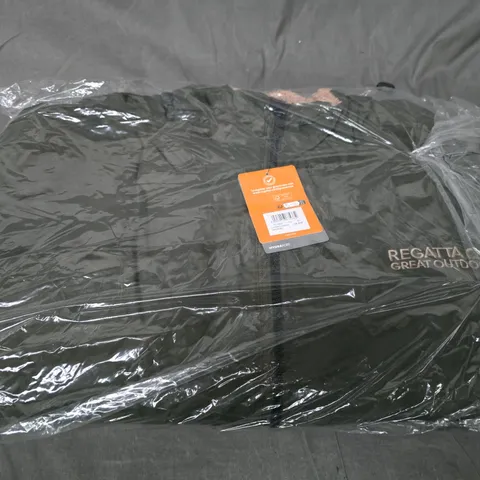 REGATTA HYDRAFORT WATERPROOF JACKET β DARK KHAKI, UK S/M