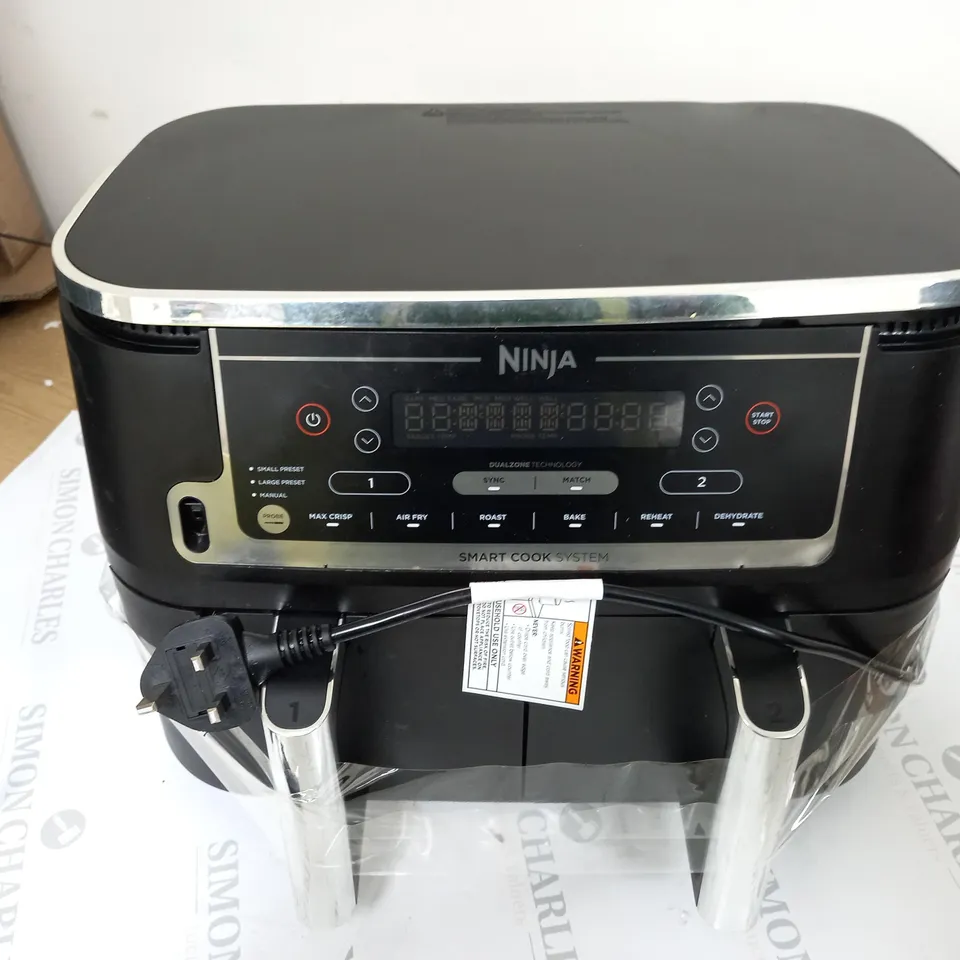 NINJA FOODI MAX 9.5L DUAL ZONE AIRFRYER AF451UK