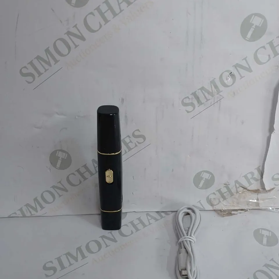 SIMPLY BEAUTY 2-IN-1 SUPER SMOOTH FACE & BROWS HAIR REMOVER - BLACK/GOLD