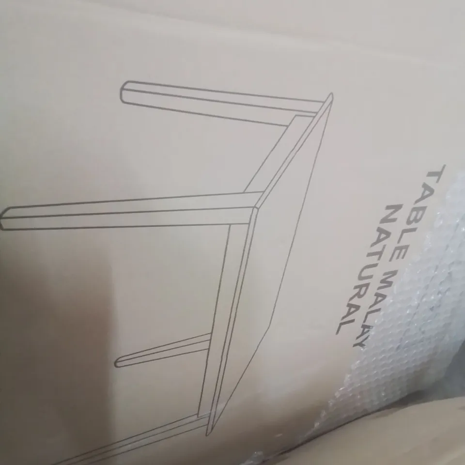 BOXED ALPENHOME CALLAWAYDINING TABLE NATURAL 