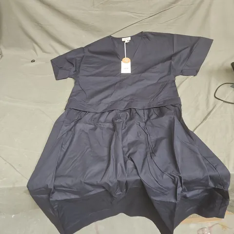ALBARAY WOMEN'S NAVY DRESS, UK SIZE 10