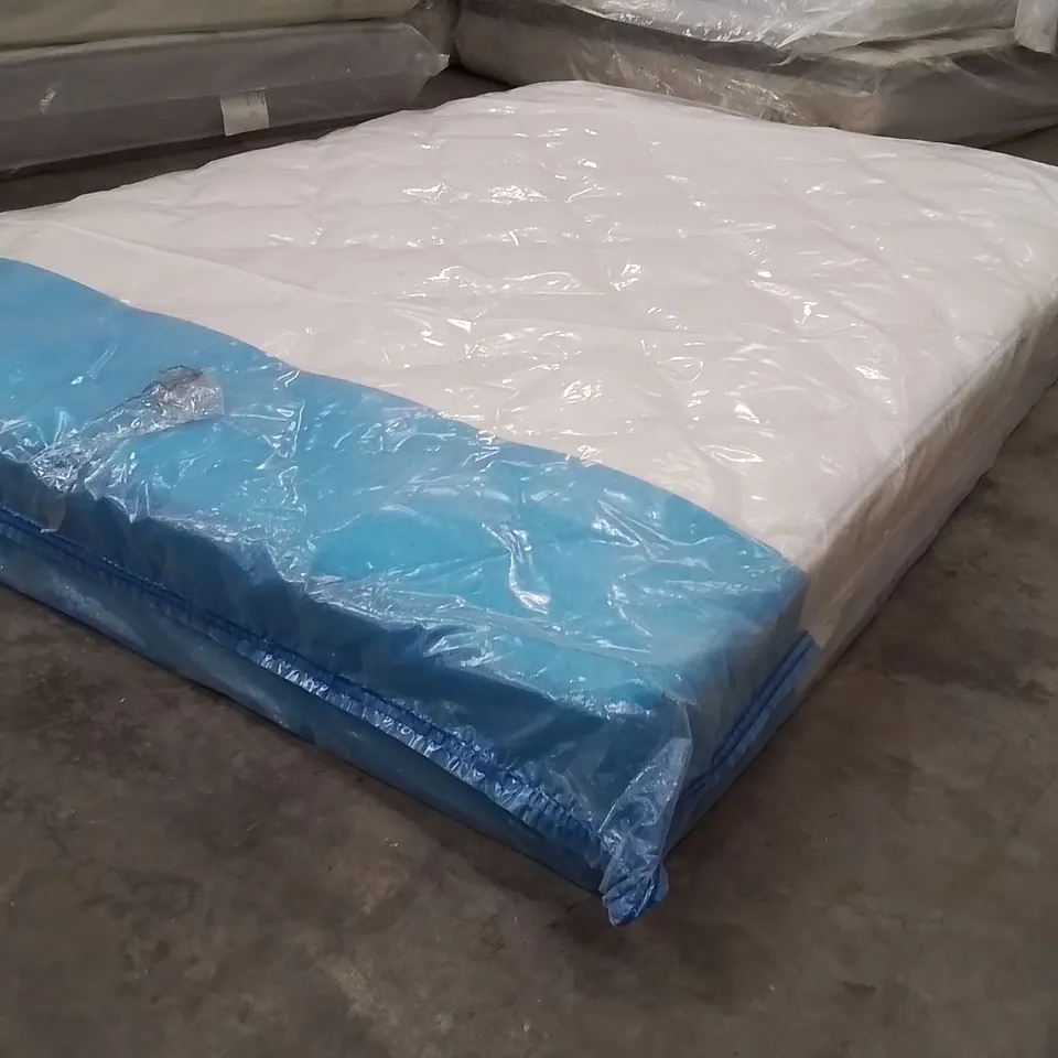 QUALITY BAGGED DOUBLE 135cm AIRSPRUNG LUXURY QUILTED MEDIUM MATTRESS RRP £229