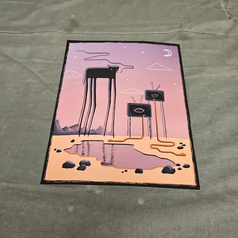 SMALLWHITEMONSTER "MIRAGE" FINE ART PRINT