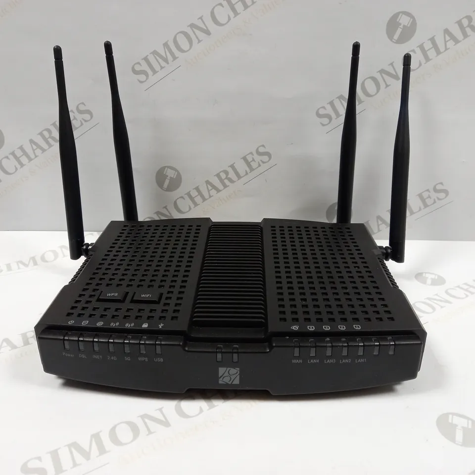 KASDA DX6265 ROUTER - BLACK