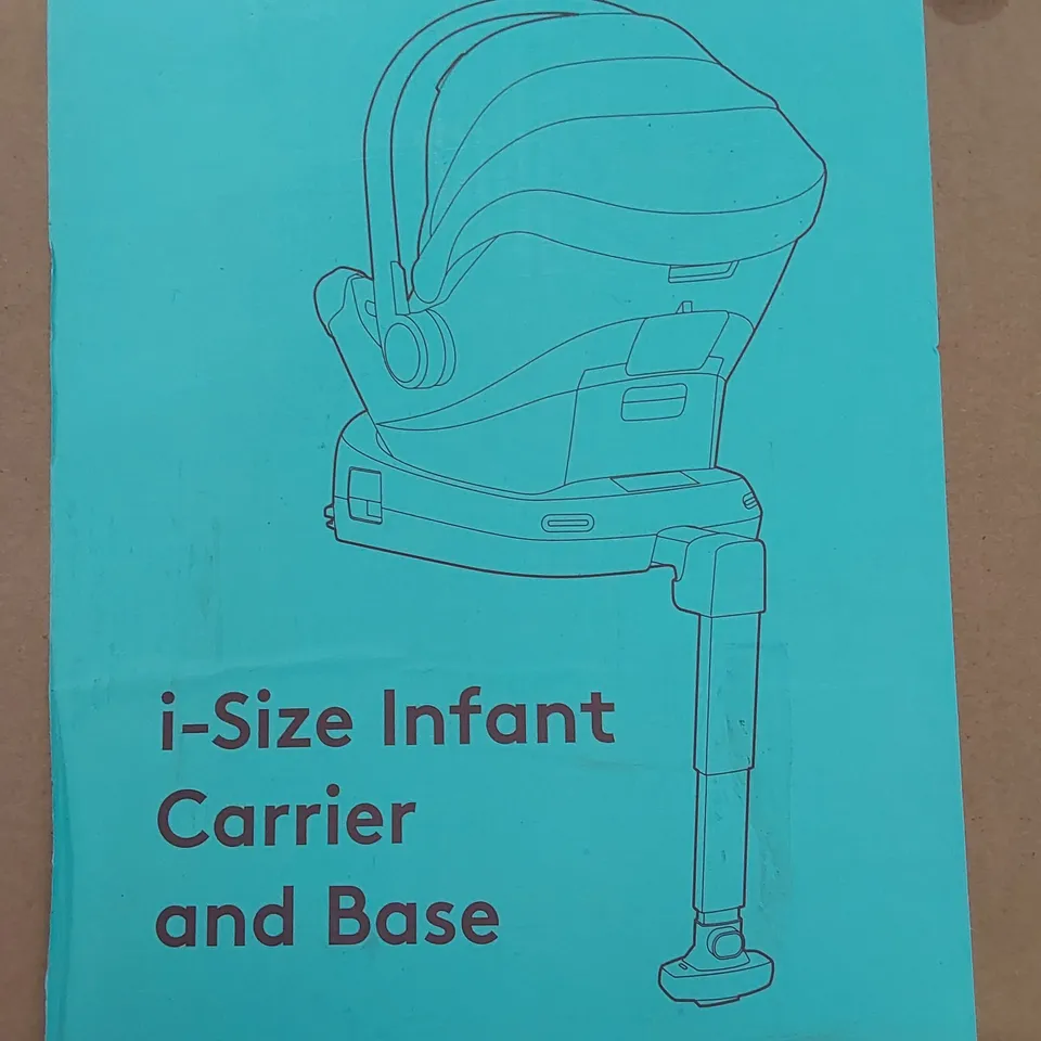 BOXED SILVER CROSS DREAM I-SIZE INFANT CARRIER AND BASE - LUNAR 