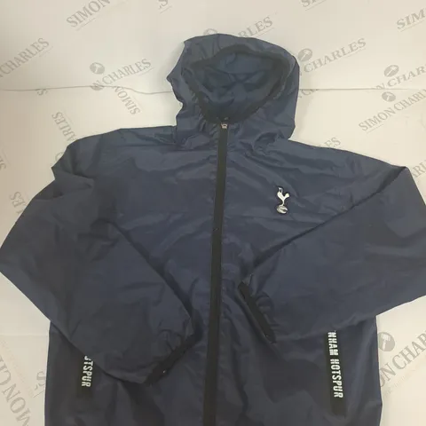 TOTTENHAM HOTSPURS ZIPPED JACKET SIZE 7-8 YEARS