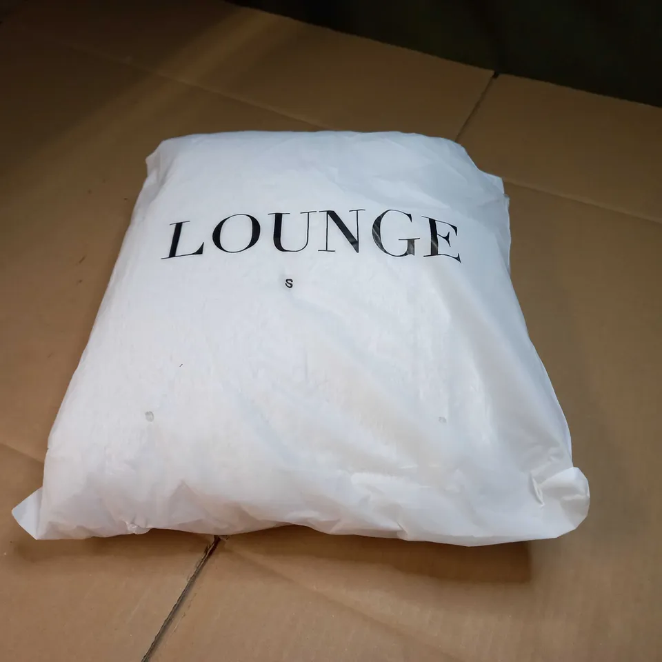 PACKAGED LOUNGE FROSTED GREY TEDDY JOGGERS - SMALL