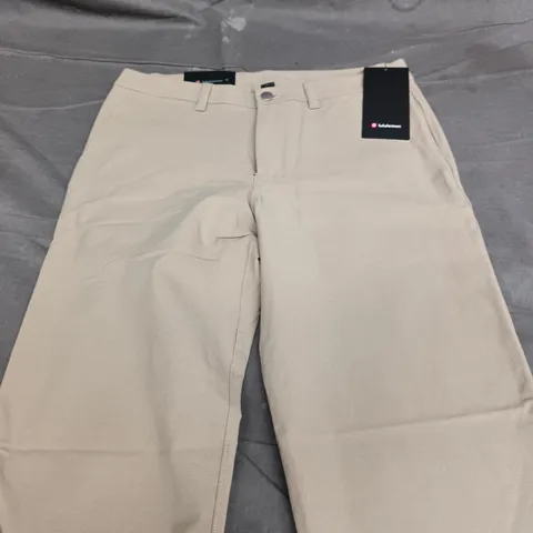 LULULEMON VERSATWILL ABC CLASSIC-FIT TROUSERS – BEIGE - 32L