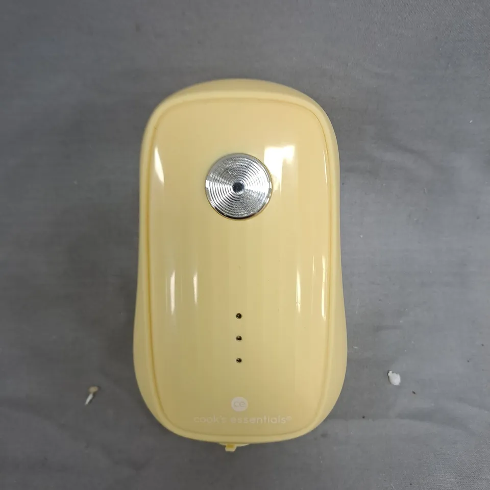COOKS ESSENTIALS ELECTRIC CAN OPENER