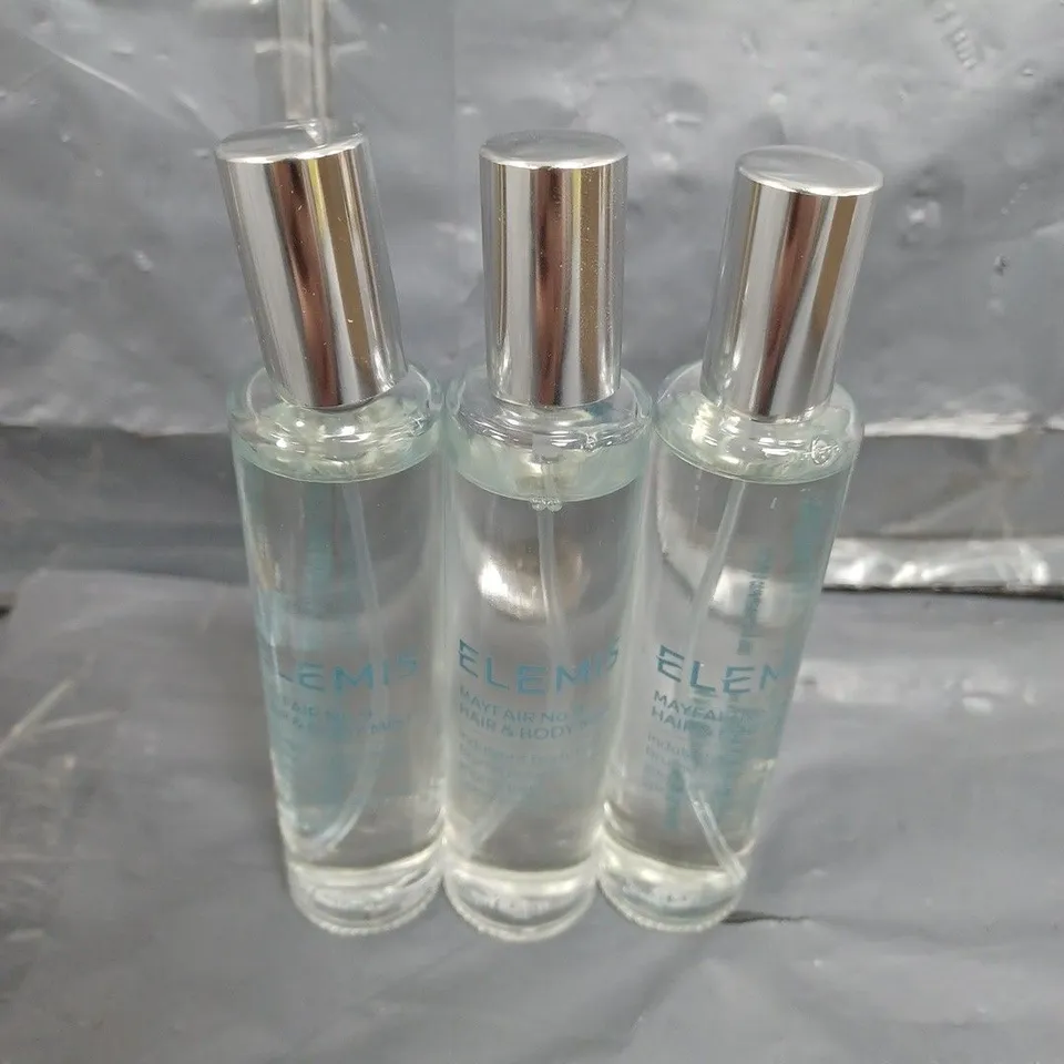 SET OF 3 ELEMIS HAIR AND BODY MIST