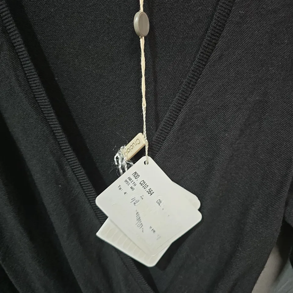 CRUCIANI WOMEN'S BLACK WRAP DRESS