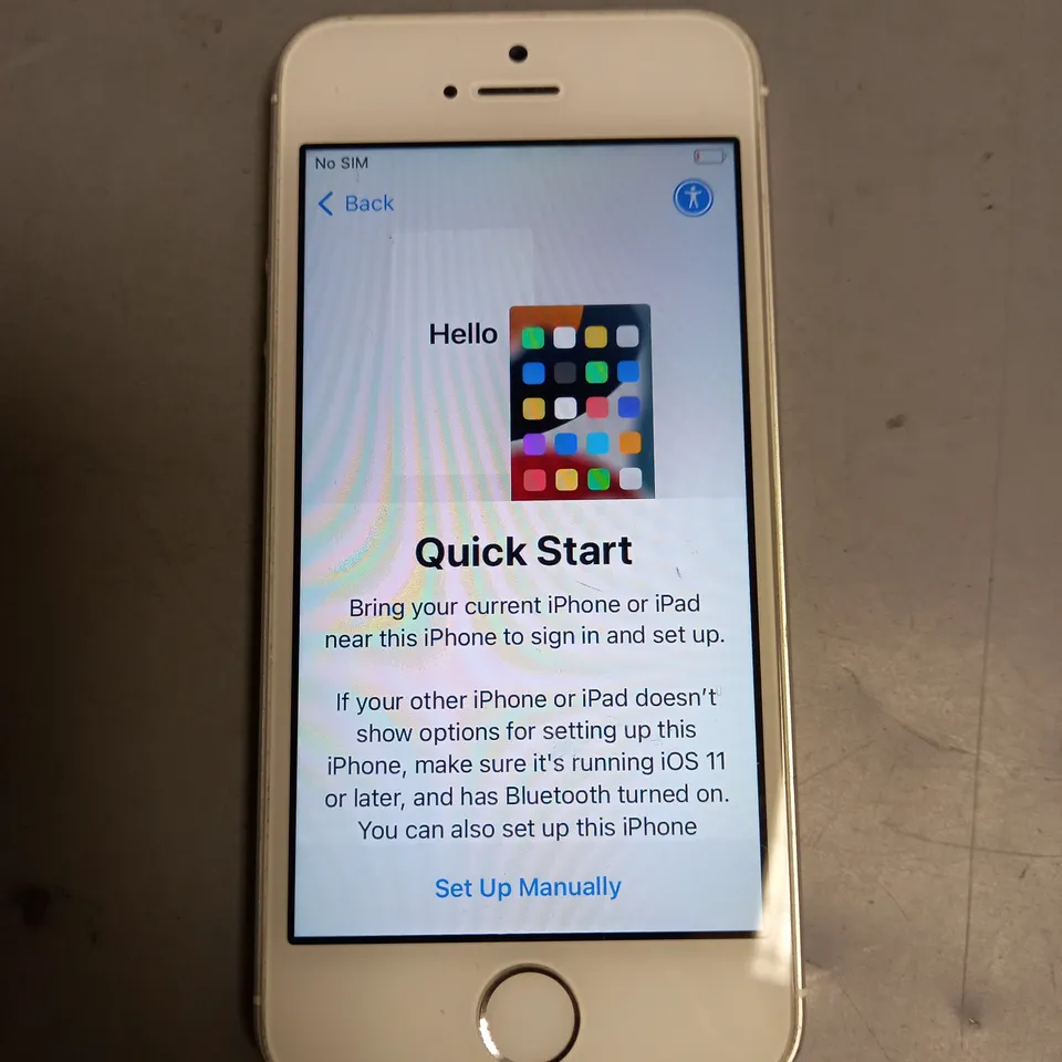 APPLE IPHONE SE MOBILE PHONE SILVER