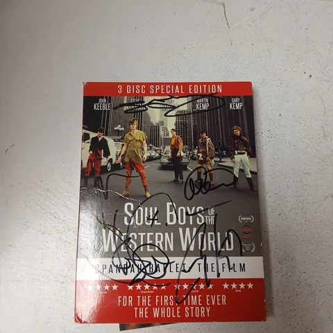 SOUL BOYS OF THE WESTERN WORLD: 3-DISC SPECIAL EDITION DVD SET (SIGNED)
