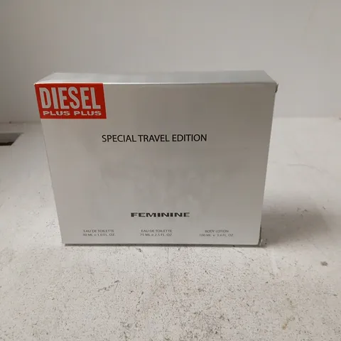 DIESEL PLUS PLUS SPECIAL TRAVEL EDITION FEMININE – FRAGRANCE SET