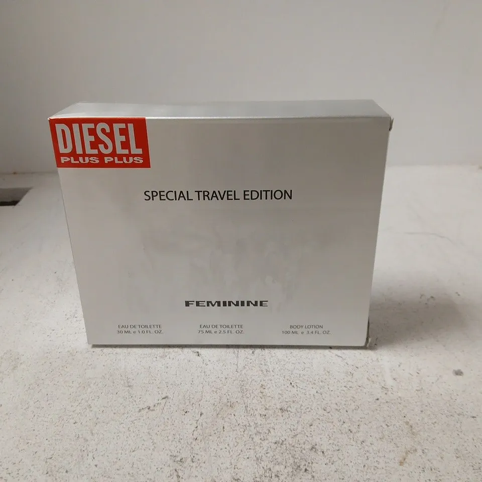 DIESEL PLUS PLUS SPECIAL TRAVEL EDITION FEMININE – FRAGRANCE SET