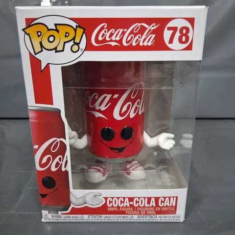 BOXED POP! COCA COLA 78 COCA COLA CAN VINYL FIGURE