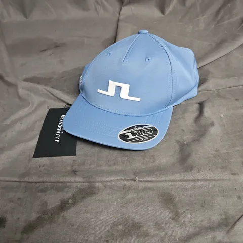 J.LINDENBERG HEATHER CAP IN RAIN WASHED BLUE SIZE ONE SIZE